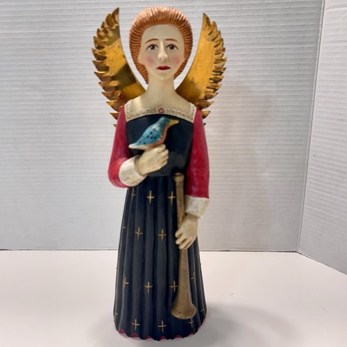 Leo smith folk art angel - leo,